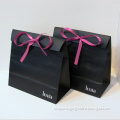 Pink paper bag kraft paper bag with clear window